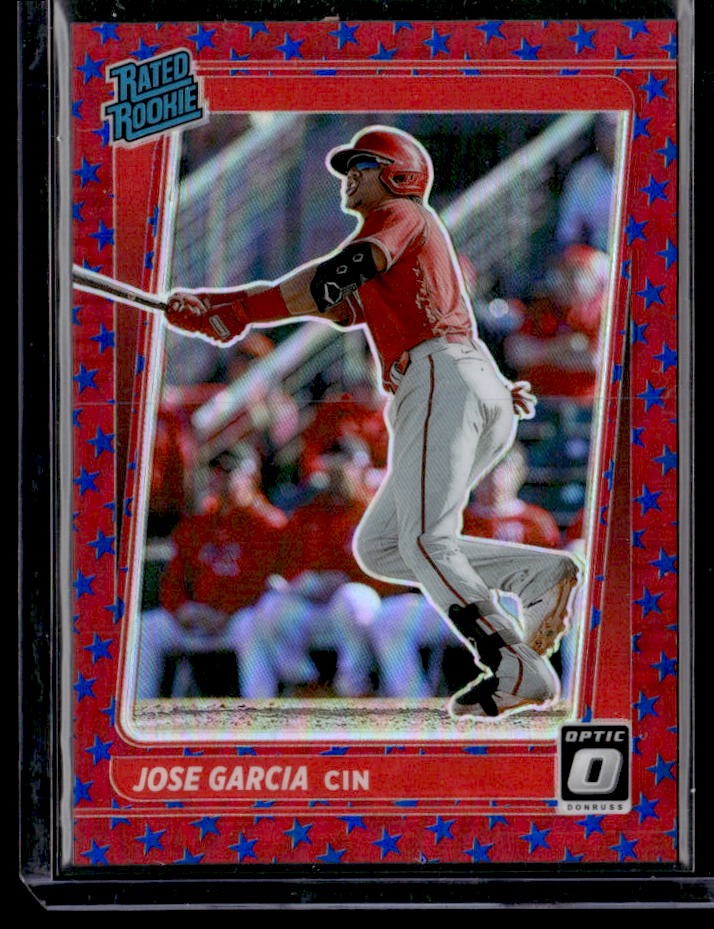 2021 Donruss Optic Jose Garcia Liberty Rookie #/45
