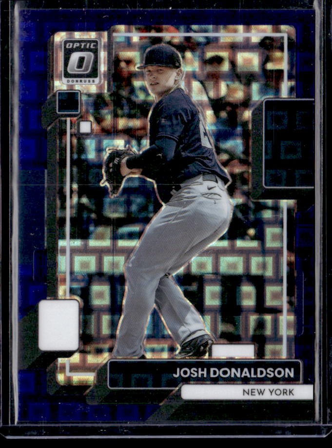 2022 Donruss Optic - Pandora Blue Prizm Josh Donaldson #/99
