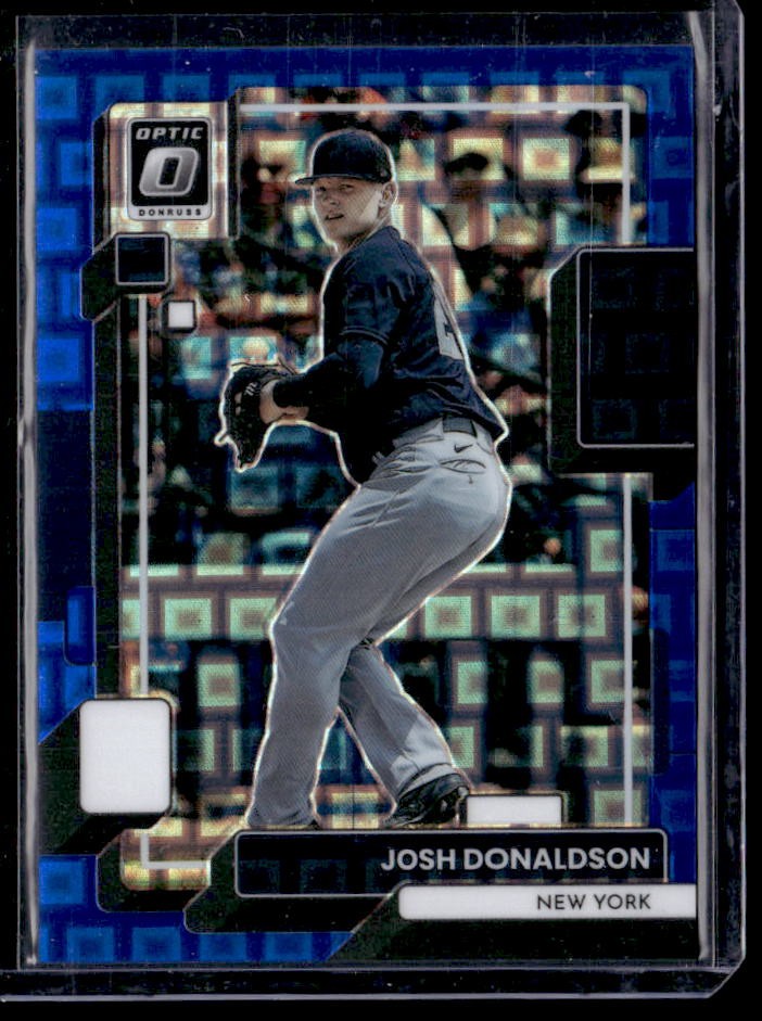 2022 Donruss Optic - Pandora Blue Prizm Josh Donaldson #/99