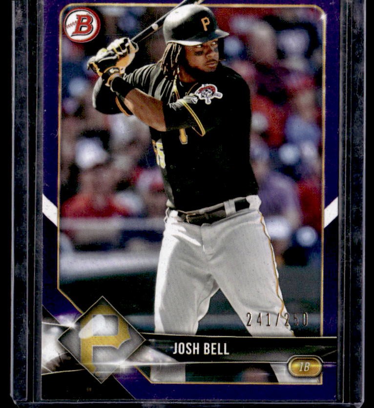 2018 Bowman Josh Bell Purple #/250