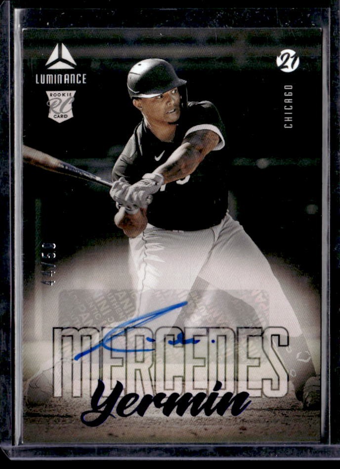 2021 Panini Chronicles Yermin Mercedes Luminance Autographs