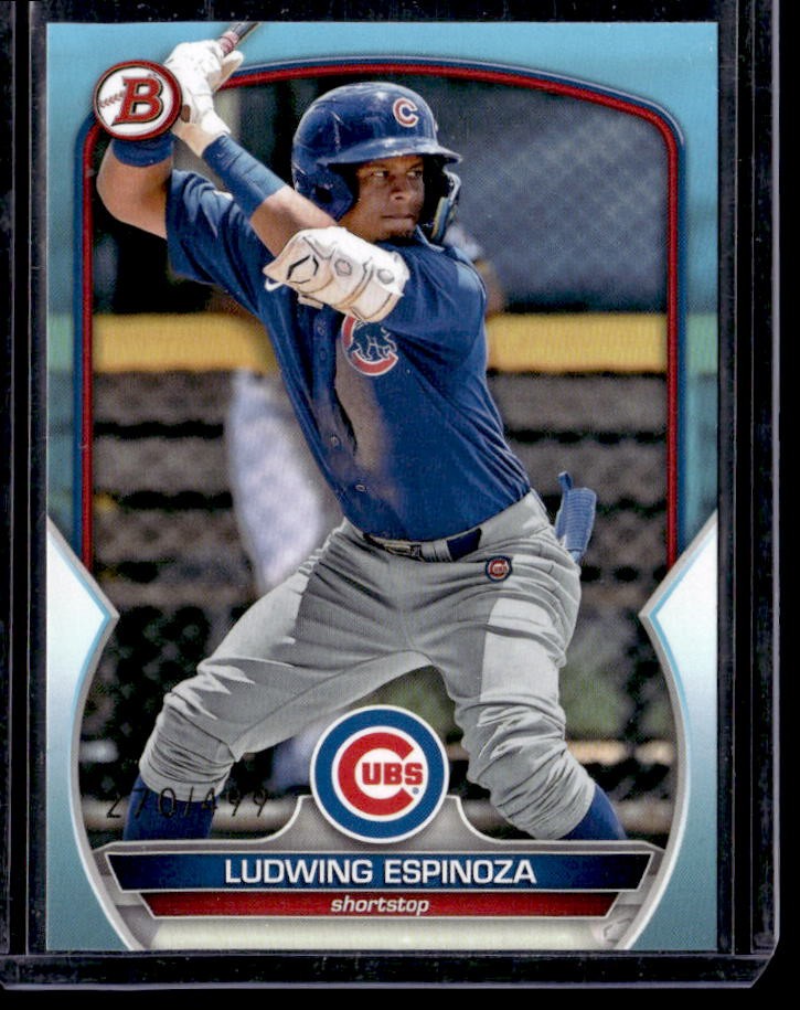 2023 Bowman Draft Ludwing Espinoza Sky Blue #/499