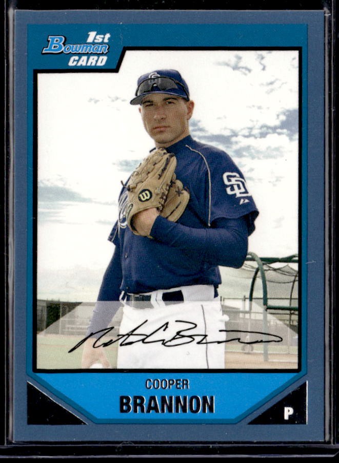 2007 Bowman Cooper Brannan Prospects Blue #/500