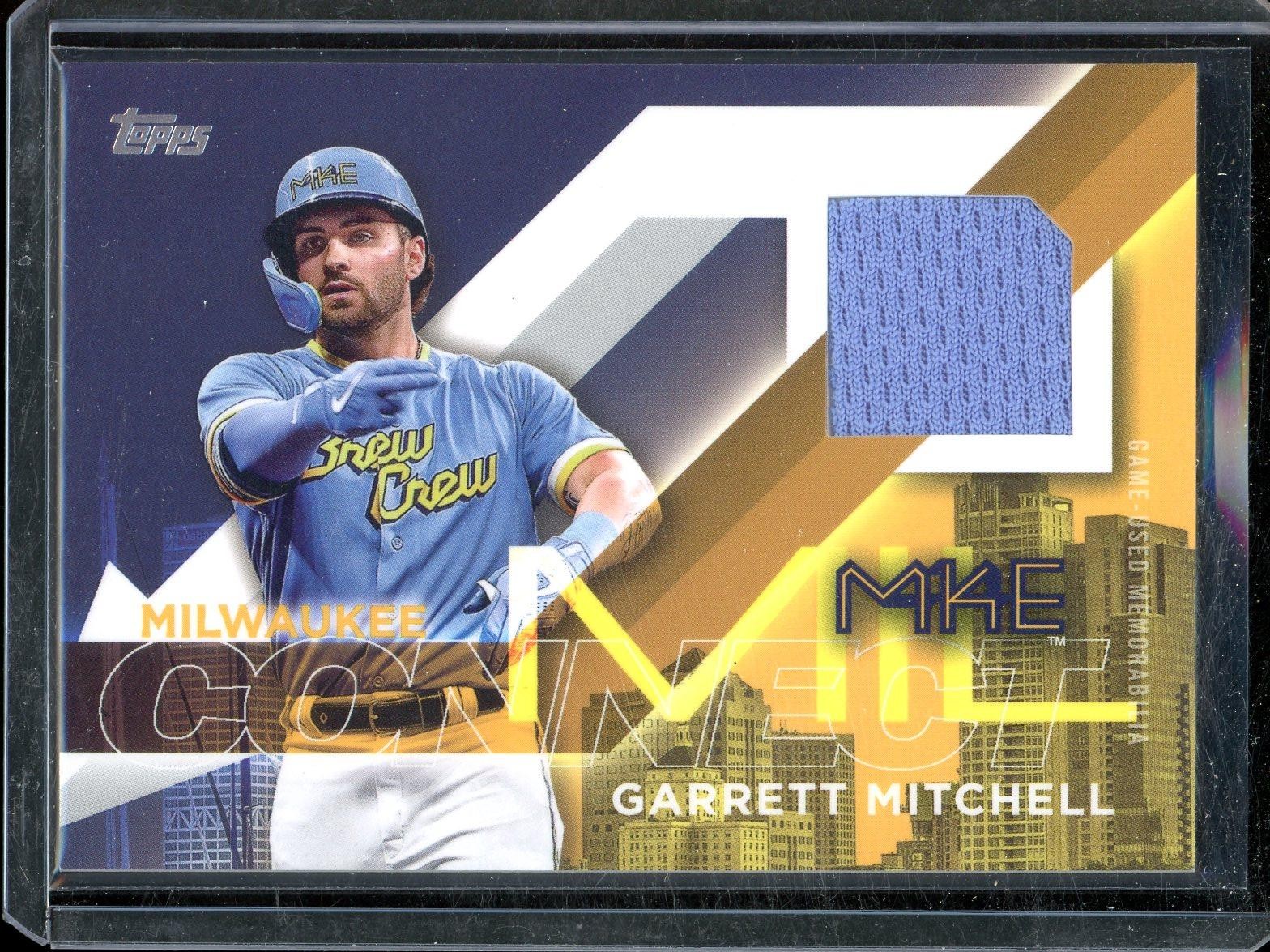 2024 Topps Garrett Mitchell City Connect Swatch Collection Relics (Series One)