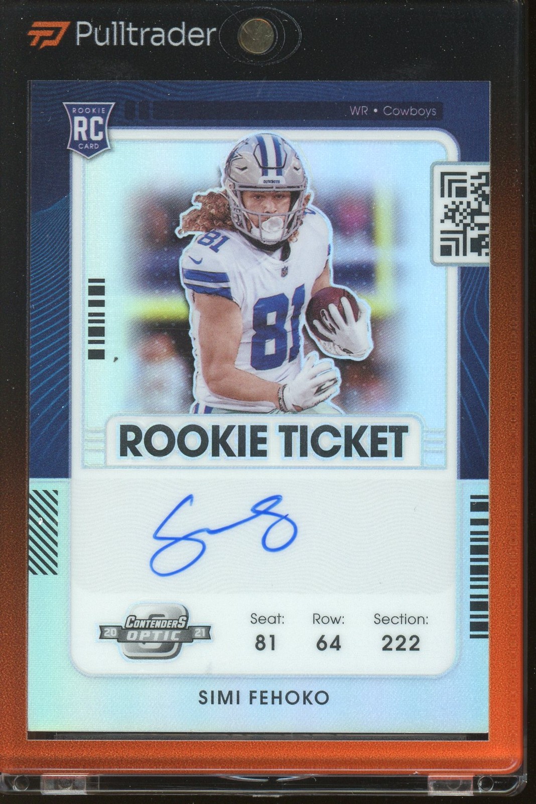 2021 Panini Contenders Optic Simi Fehoko Silver Rookie