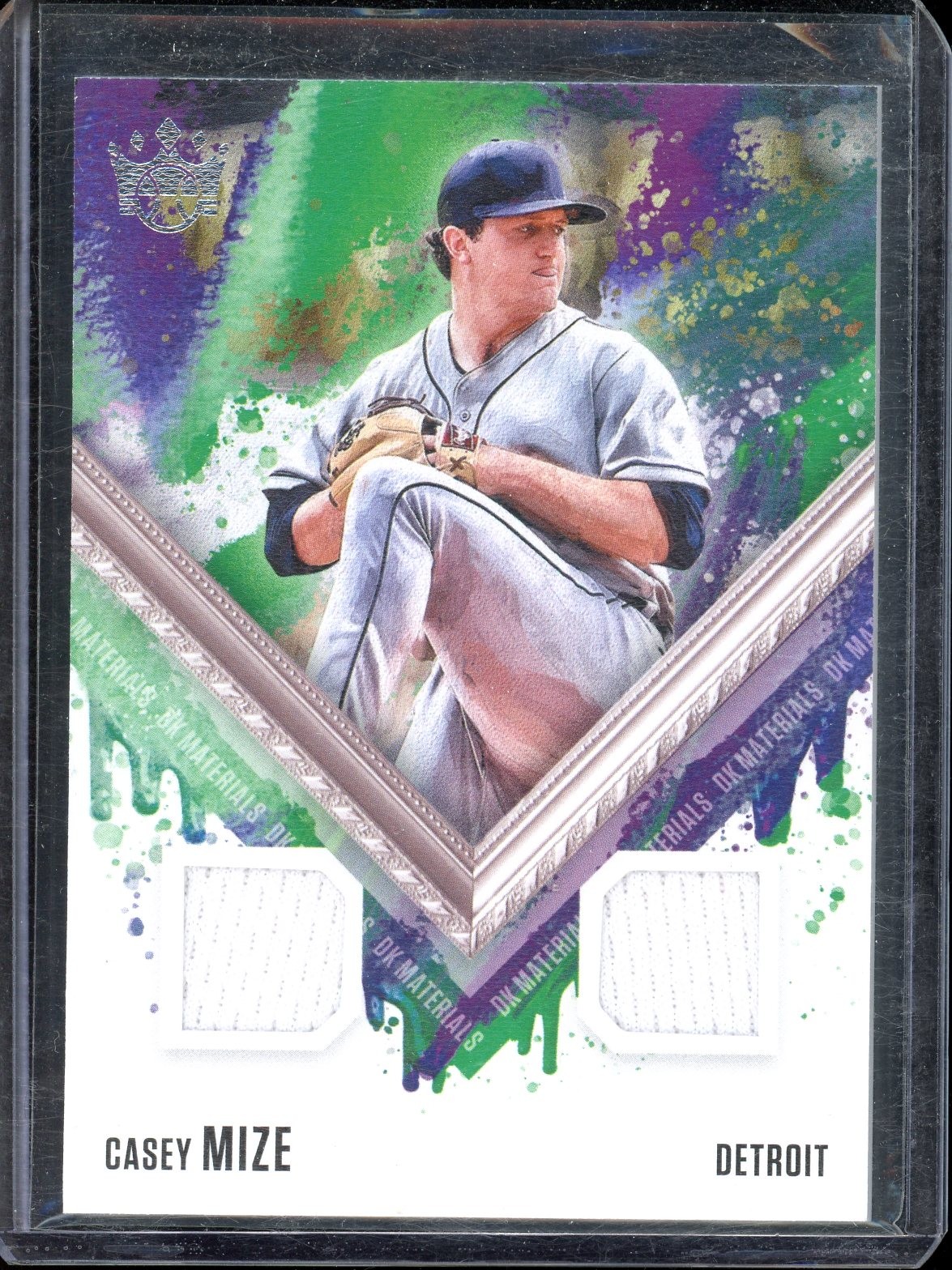 2021 Panini Diamond Kings Casey Mize DK Materials
