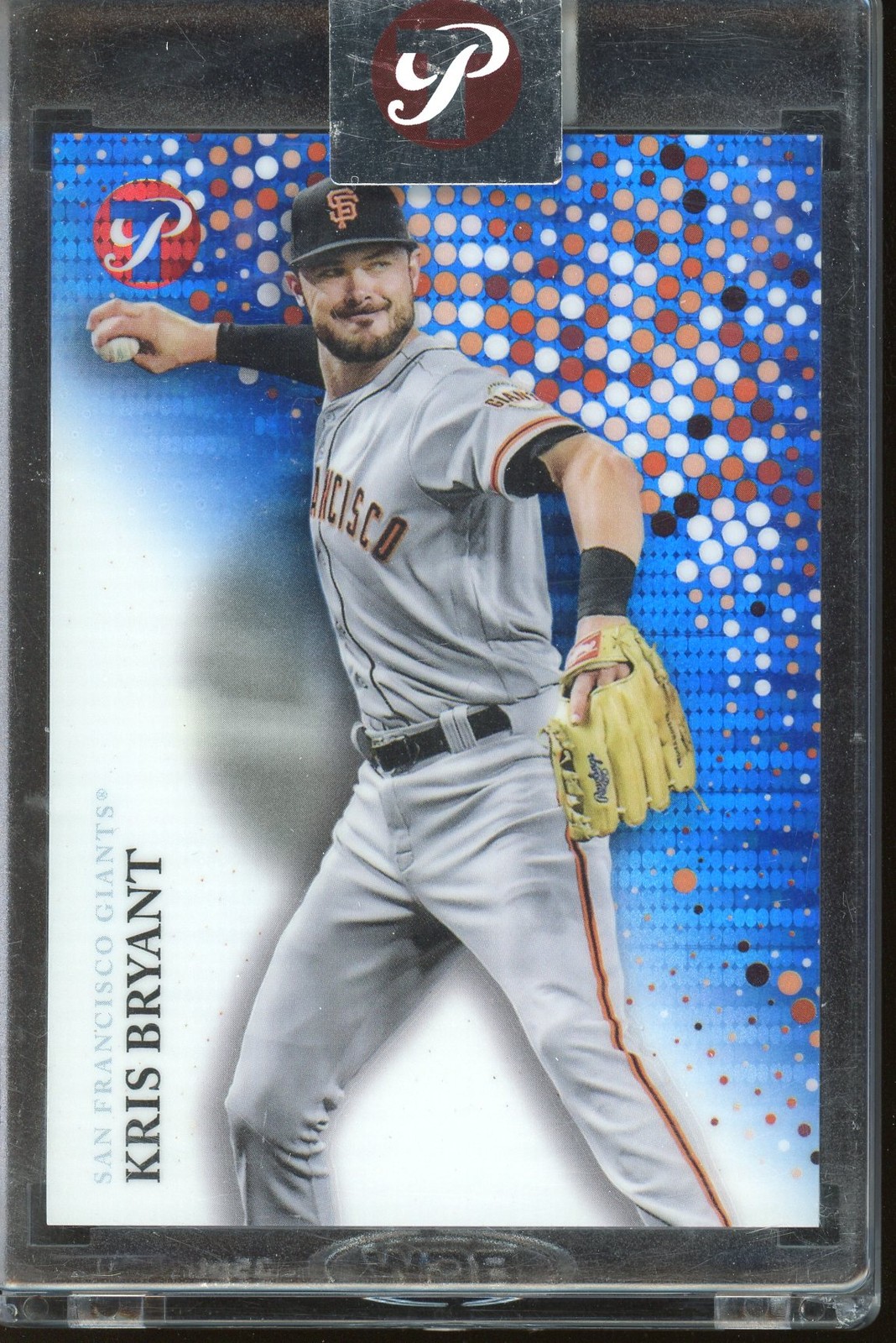 2022 Topps Pristine Kris Bryant Pristine Blue Refractor #/75