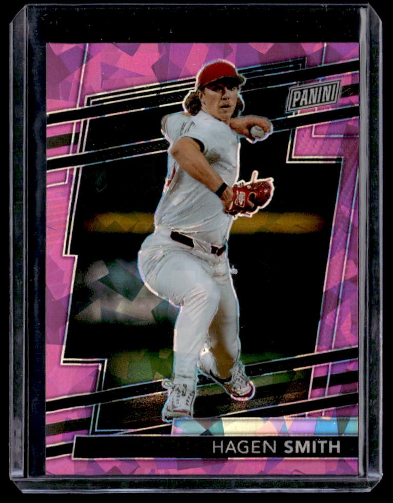 2024 Panini NSCC VIP Party Hagen Smith Prospects Pink Sparkle #/88