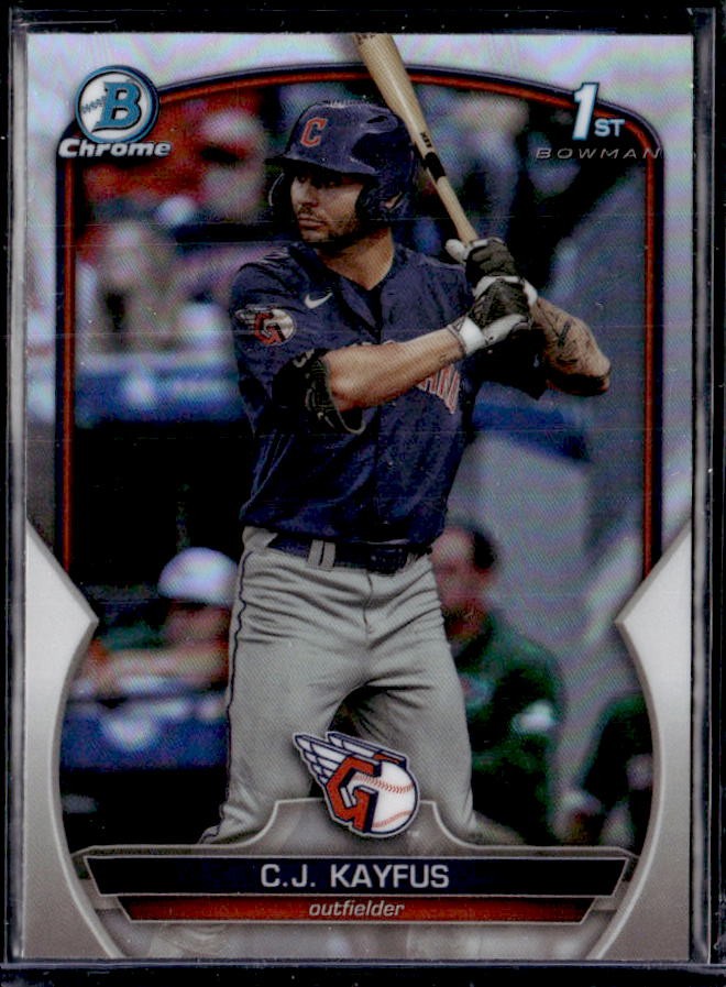 2023 Bowman Draft C.J. Kayfus Chrome Refractor