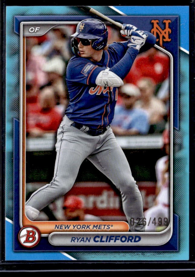 2024 Bowman Draft Ryan Clifford Sky Blue #/499