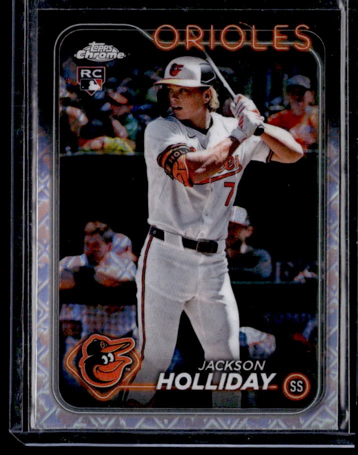 2024 Topps Chrome Logofractor Edition Jackson Holliday Rookie