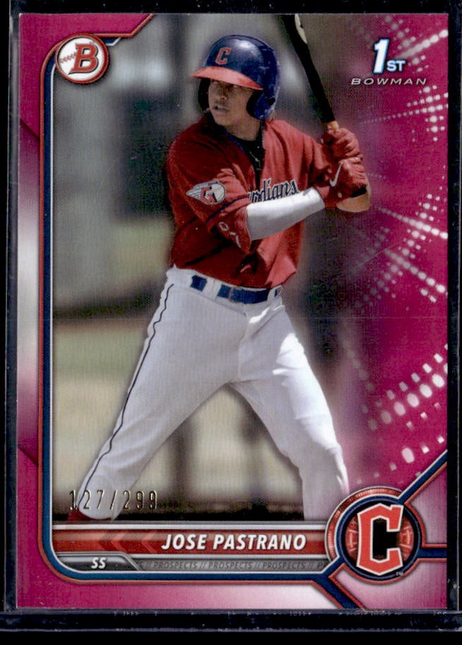 2022 Bowman Jose Pastrano Prospects Fuchsia #/299