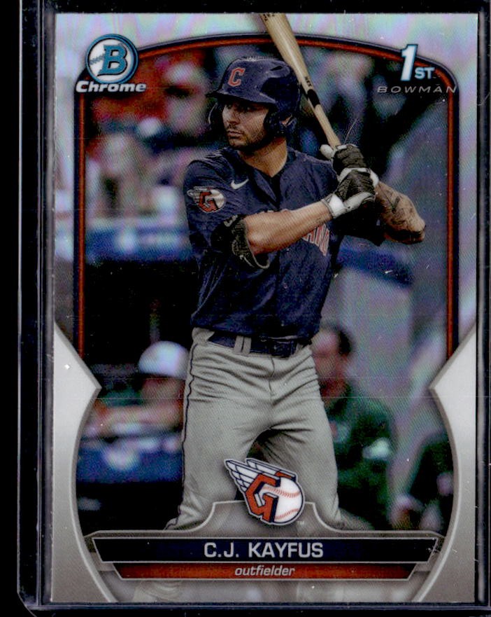 2023 Bowman Draft C.J. Kayfus Chrome Refractor