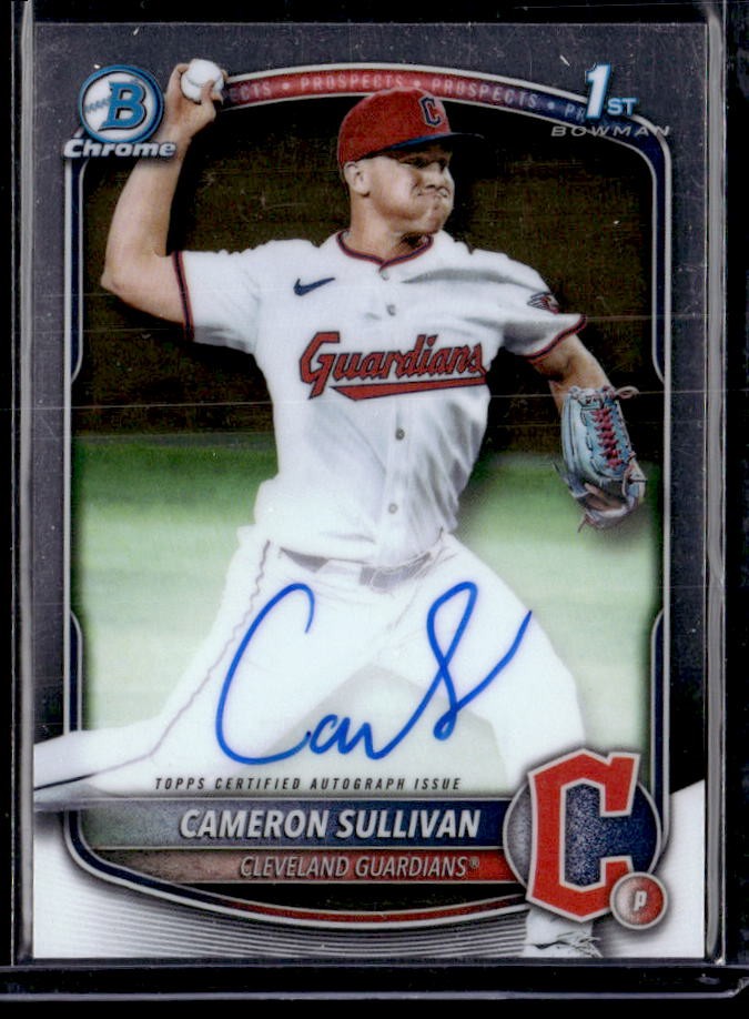 2025 Bowman Cameron Sullivan Chrome Prospect Autographs