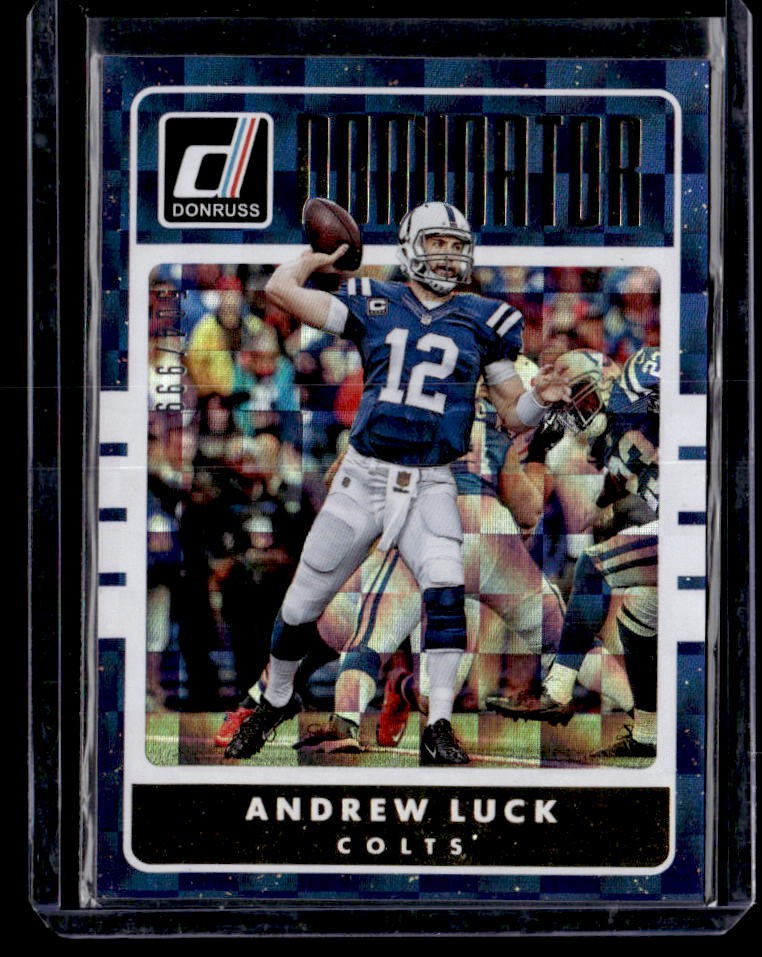 2016 Donruss Andrew Luck Dominator #/999