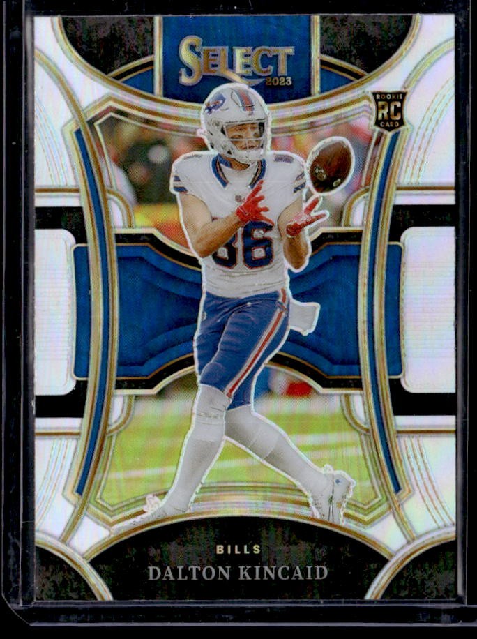 2023 Panini Select Dalton Kincaid Silver Prizms Rookie