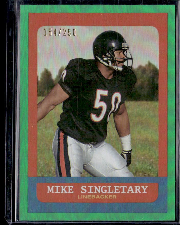 2023 Topps Composite Mike Singletary Heritage/Gallery Green Foilboard #/250