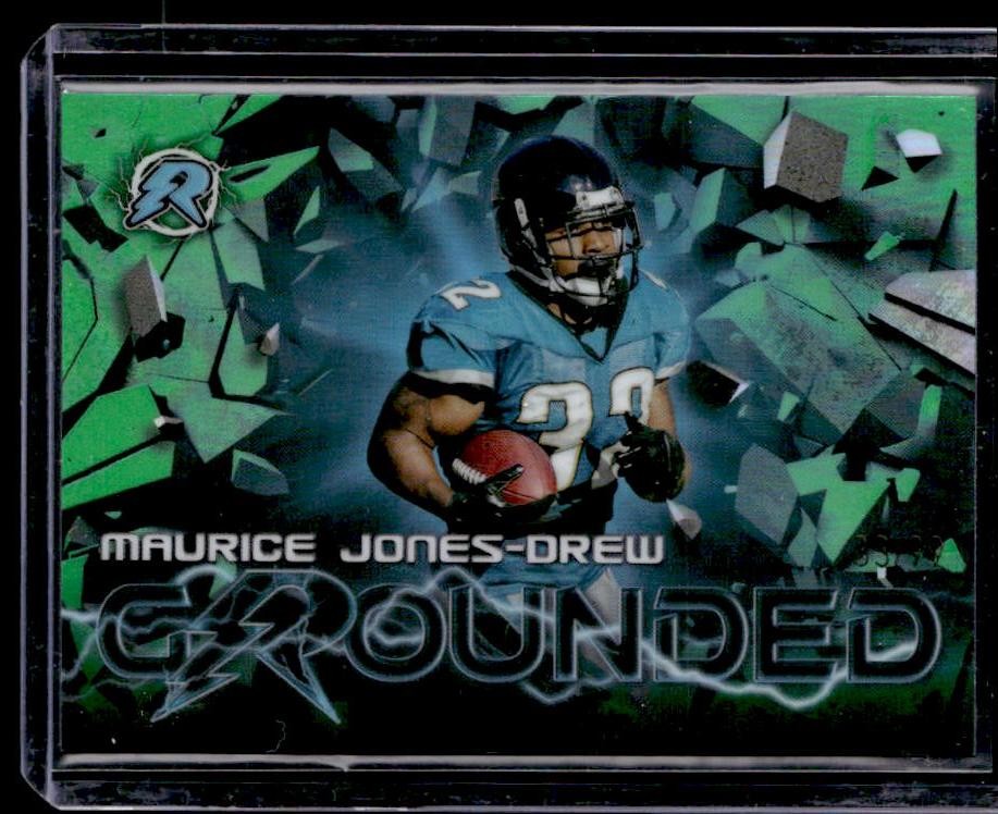 2023 Topps Composite Maurice Jones-Drew Resurgence Grounded Green Refractor #/99