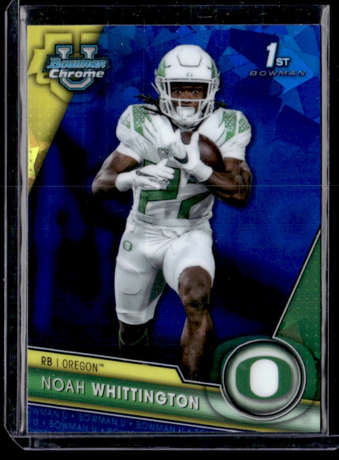 2023 Bowman University Chrome Sapphire Edition Noah Whittington