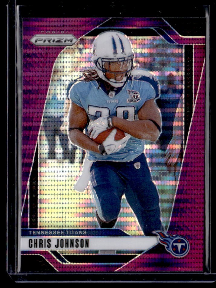 2024 Panini Prizm Chris Johnson Purple Pulsar