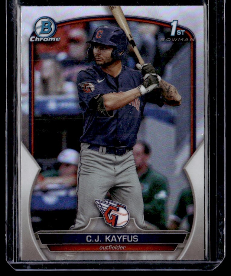 2023 Bowman Draft C.J. Kayfus Chrome Refractor