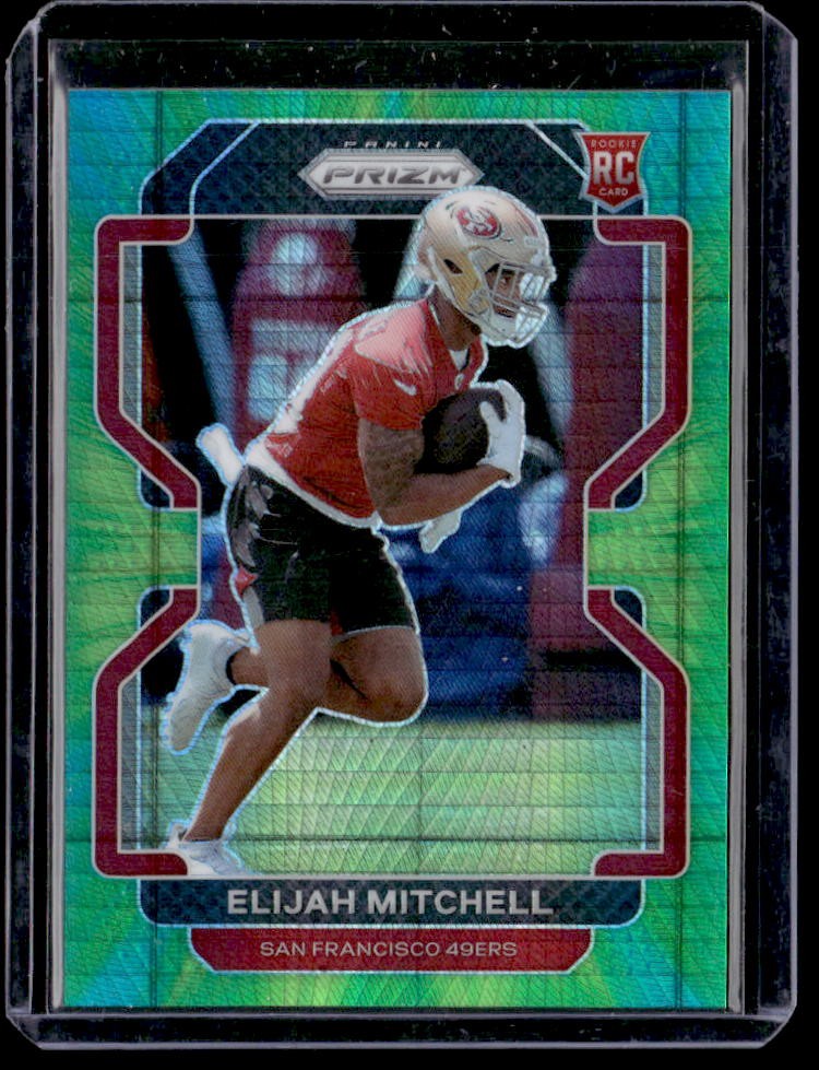 2021 Panini Prizm Eli Mitchell Hyper Rookie #/175