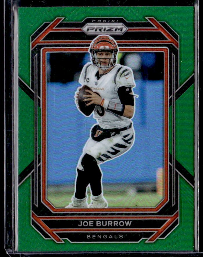 2022 Panini Prizm Joe Burrow Green