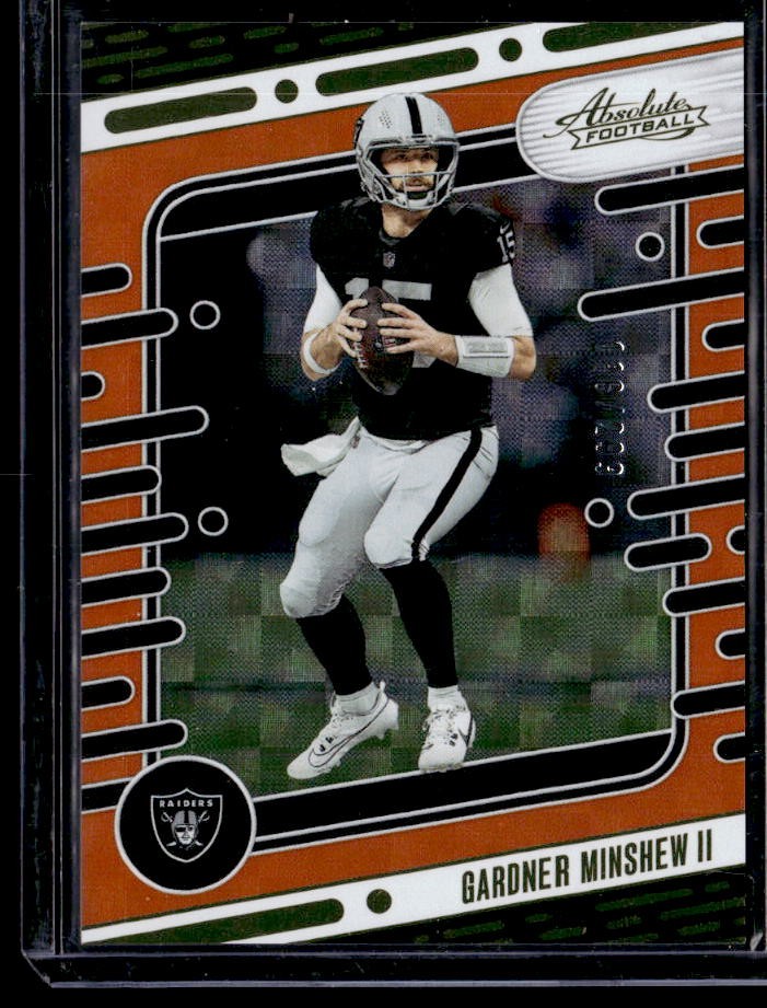 2024 Panini Absolute Gardner Minshew II Orange Mosaic #/299