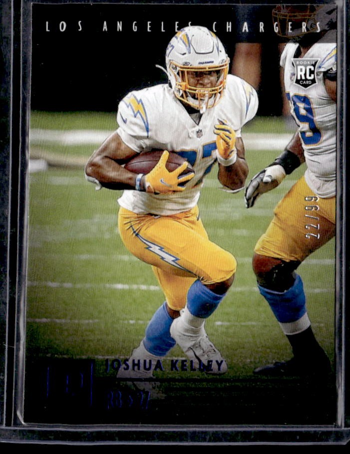 2020 Panini Chronicles Joshua Kelley Panini Blue #/99
