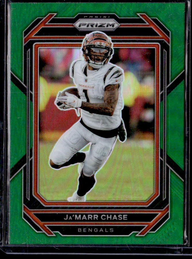 2022 Panini Prizm Ja'Marr Chase Green