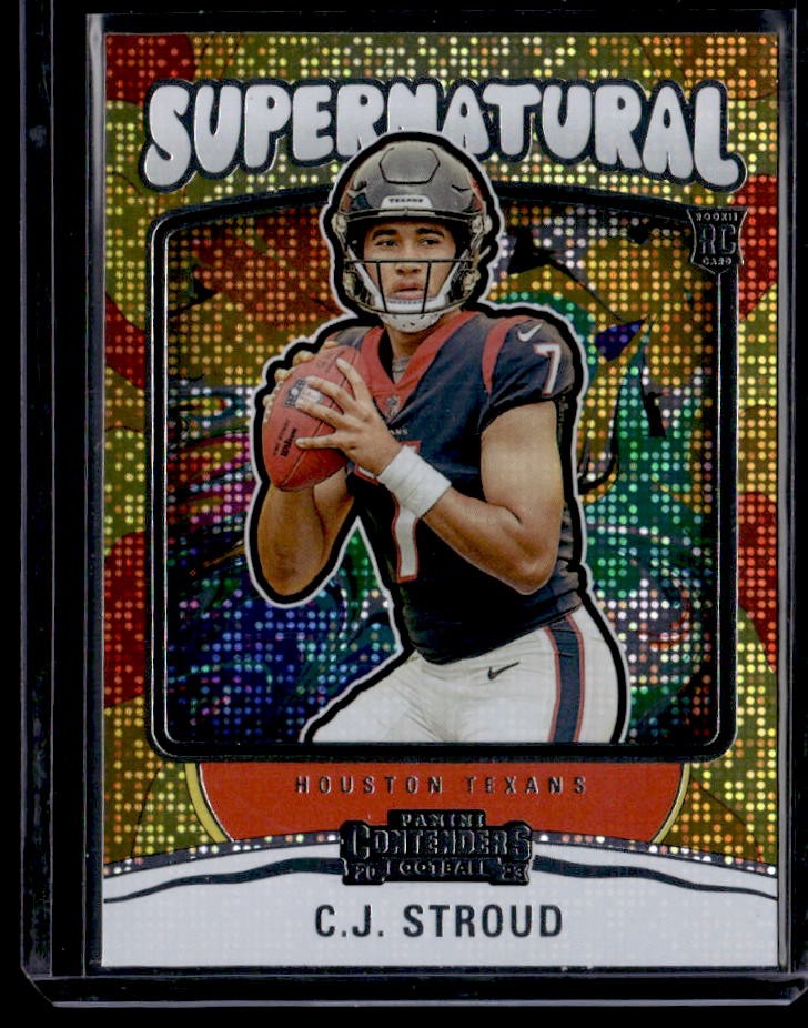 2023 Panini Contenders C.J. Stroud Supernatural