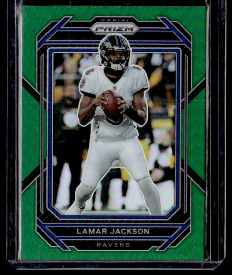 2022 Panini Prizm Lamar Jackson Green