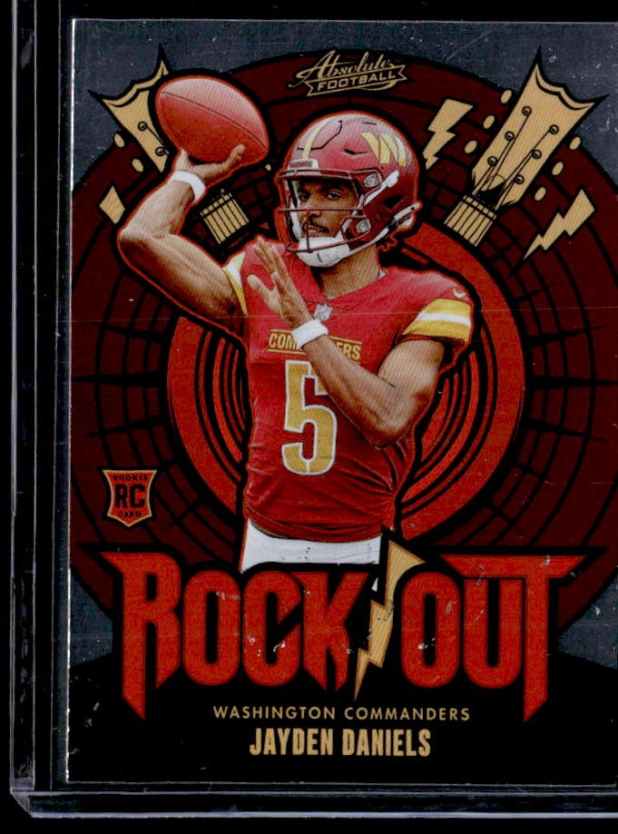 2024 Panini Absolute Jayden Daniels Rock Out