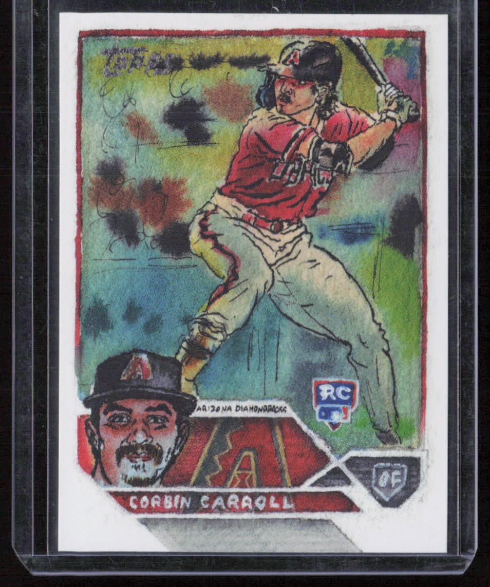 2024 Topps Spotlight by Andy Friedman Corbin Carroll