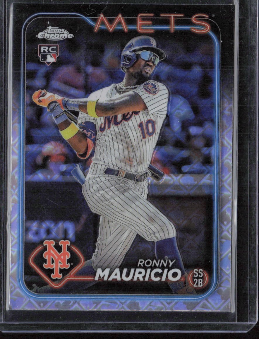 2024 Topps Chrome Logofractor Edition Ronny Mauricio Rookie