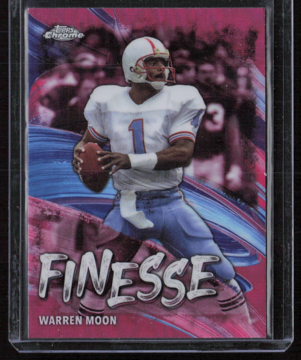 2024 Topps Chrome Warren Moon Finesse Pink Refactor