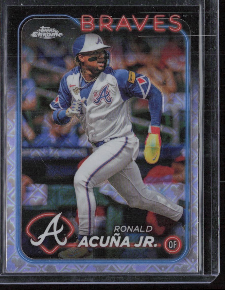 2024 Topps Chrome Logofractor Edition Ronald Acuña Jr.