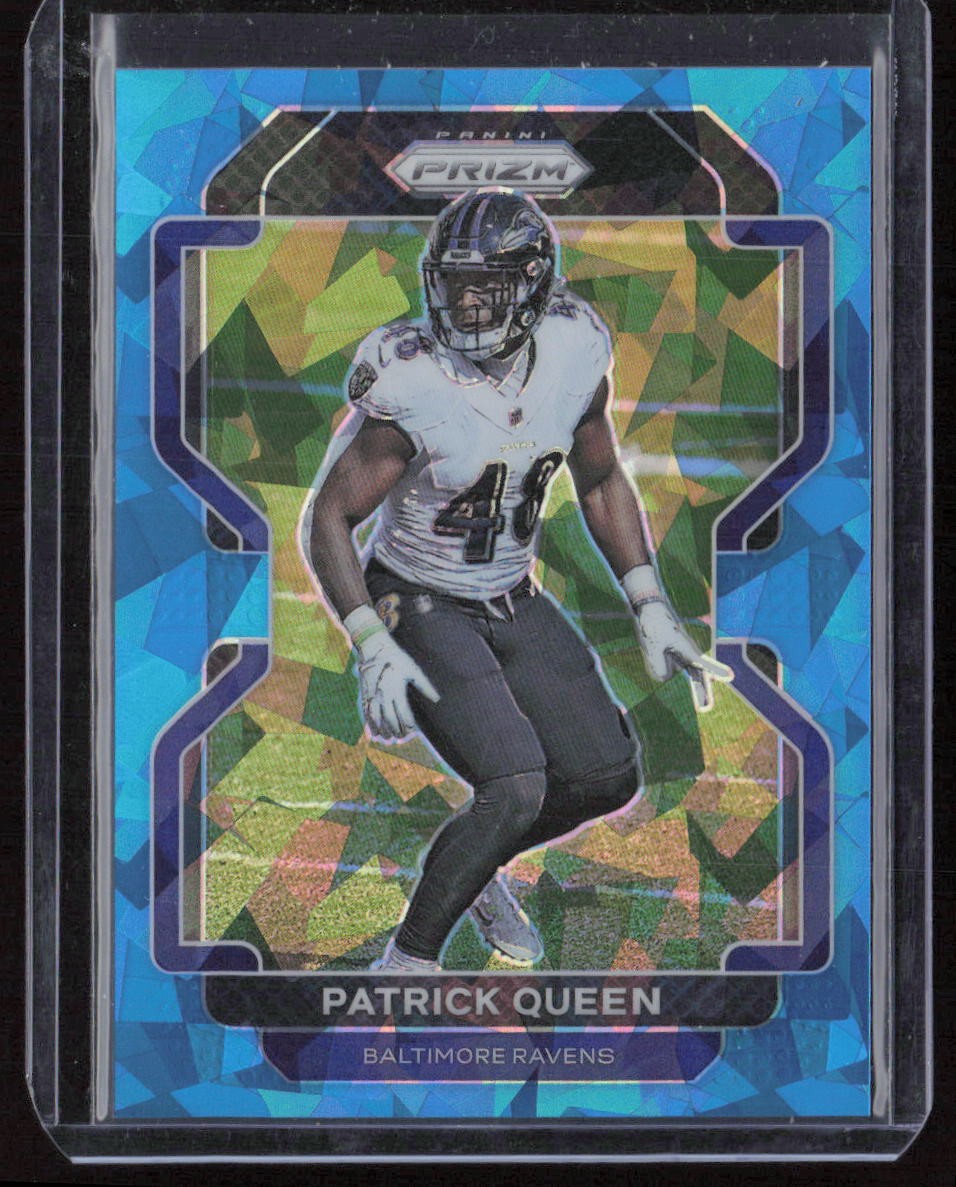 2021 Panini Prizm Patrick Queen Blue Ice #/99