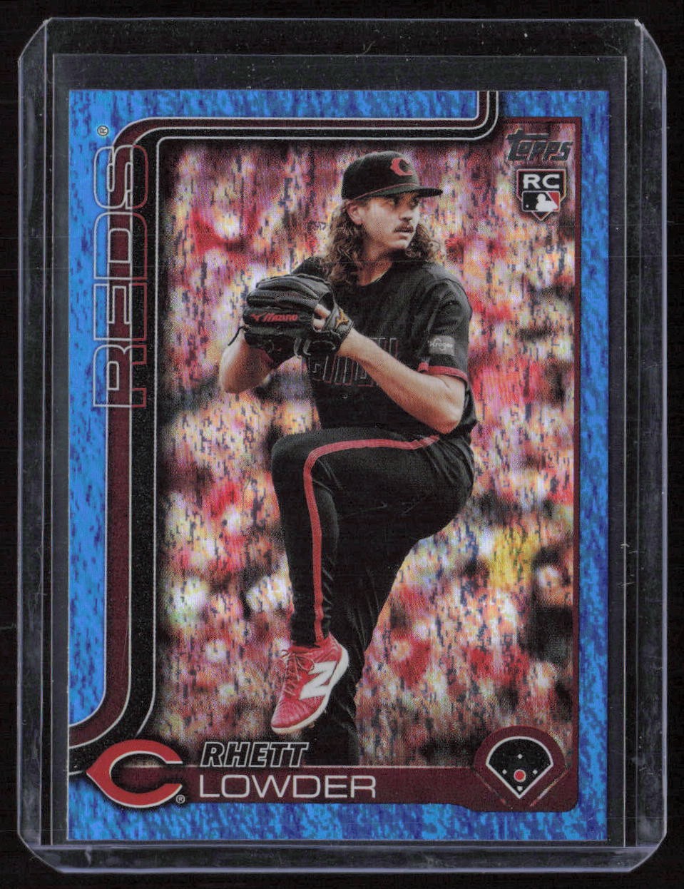 2025 Topps Rhett Lowder Blue Holo Foil #/150