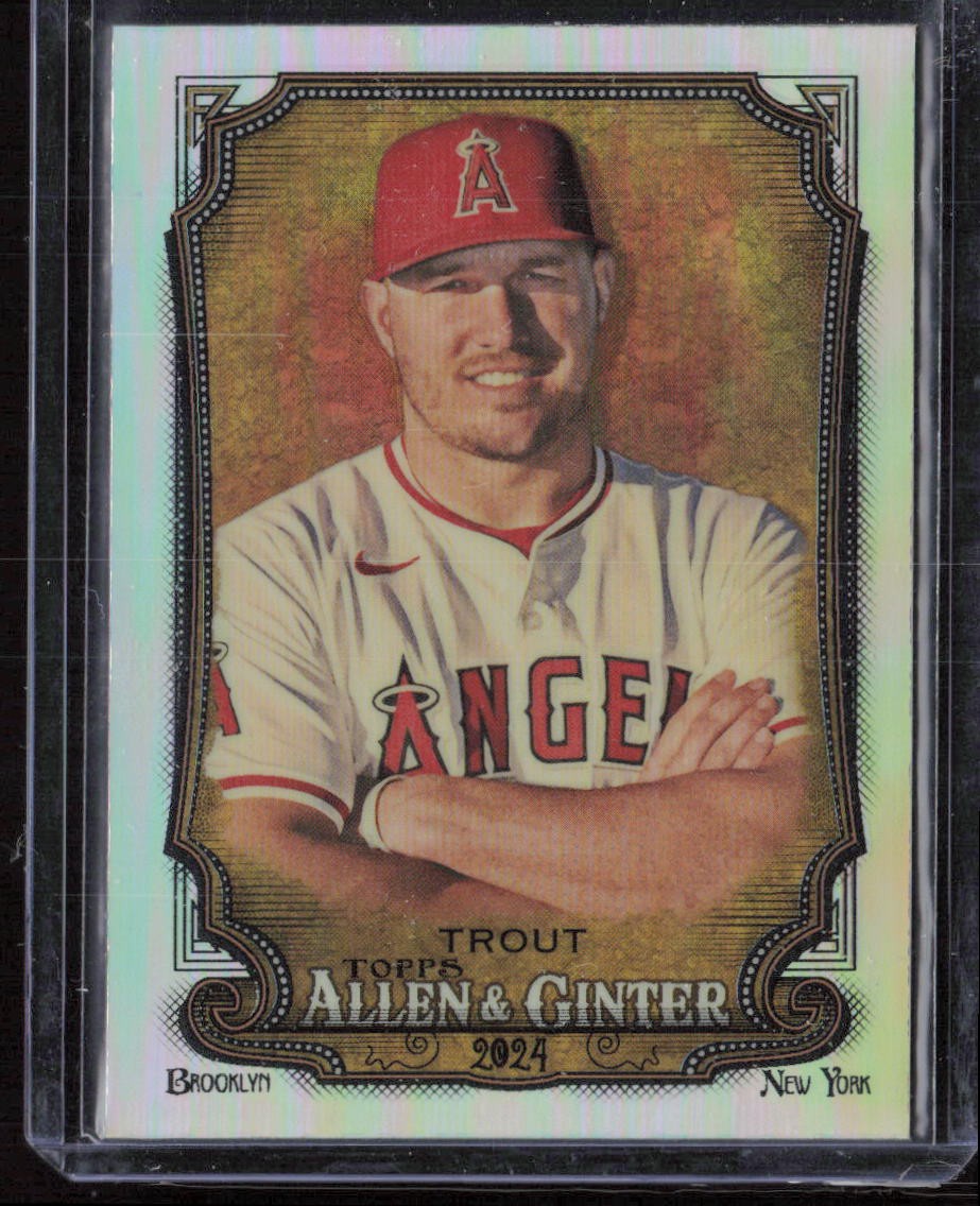2024 Topps Allen & Ginter Mike Trout Chrome Refractors
