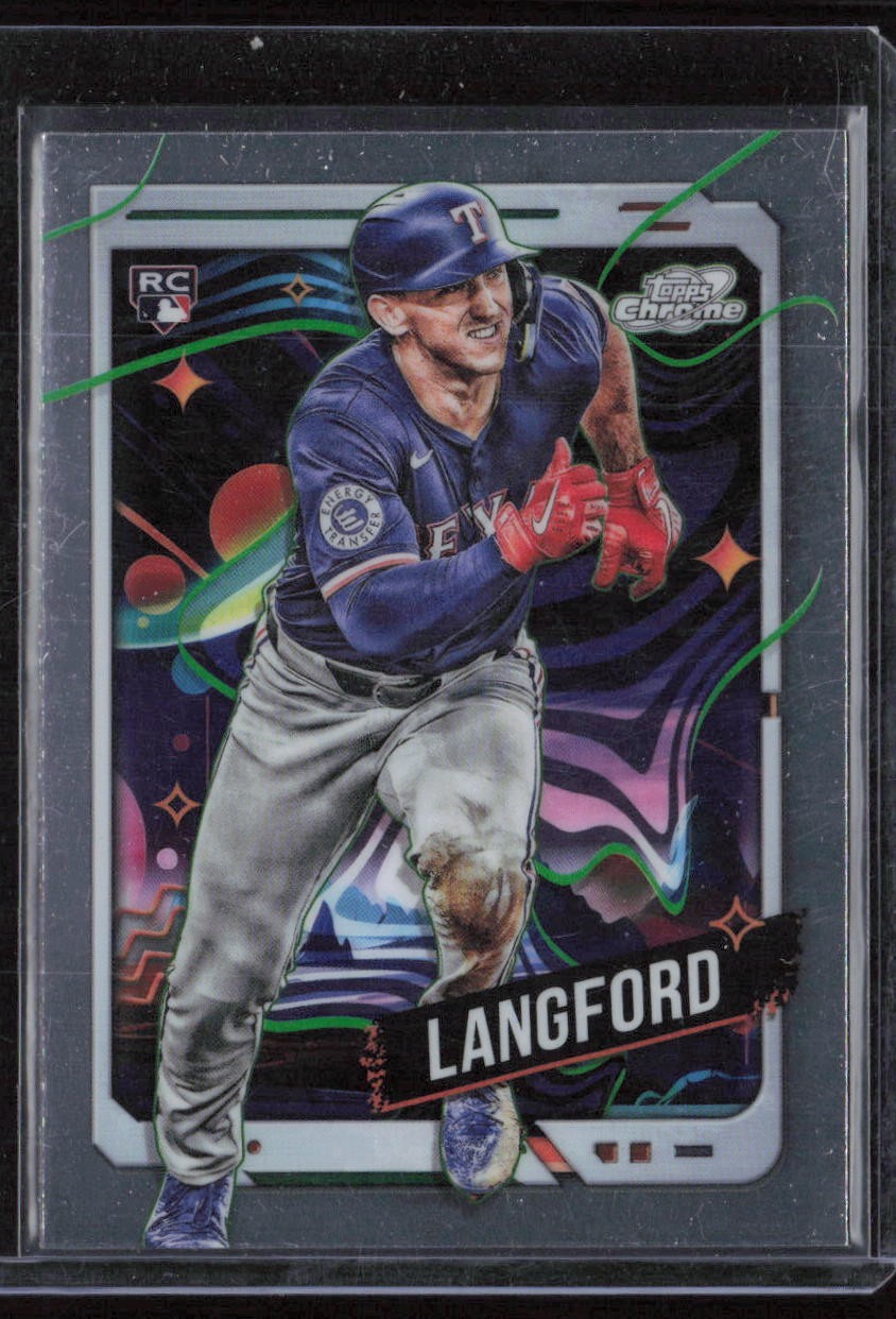 2024 Topps Chrome Cosmic Wyatt Langford Rookie