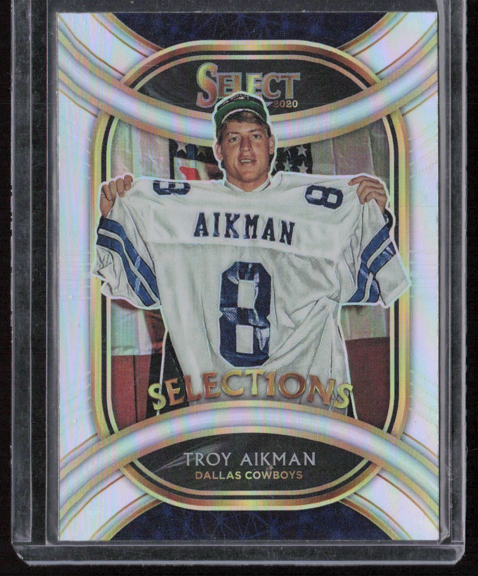 2020 Panini Select Troy Aikman Select1ons Prizm
