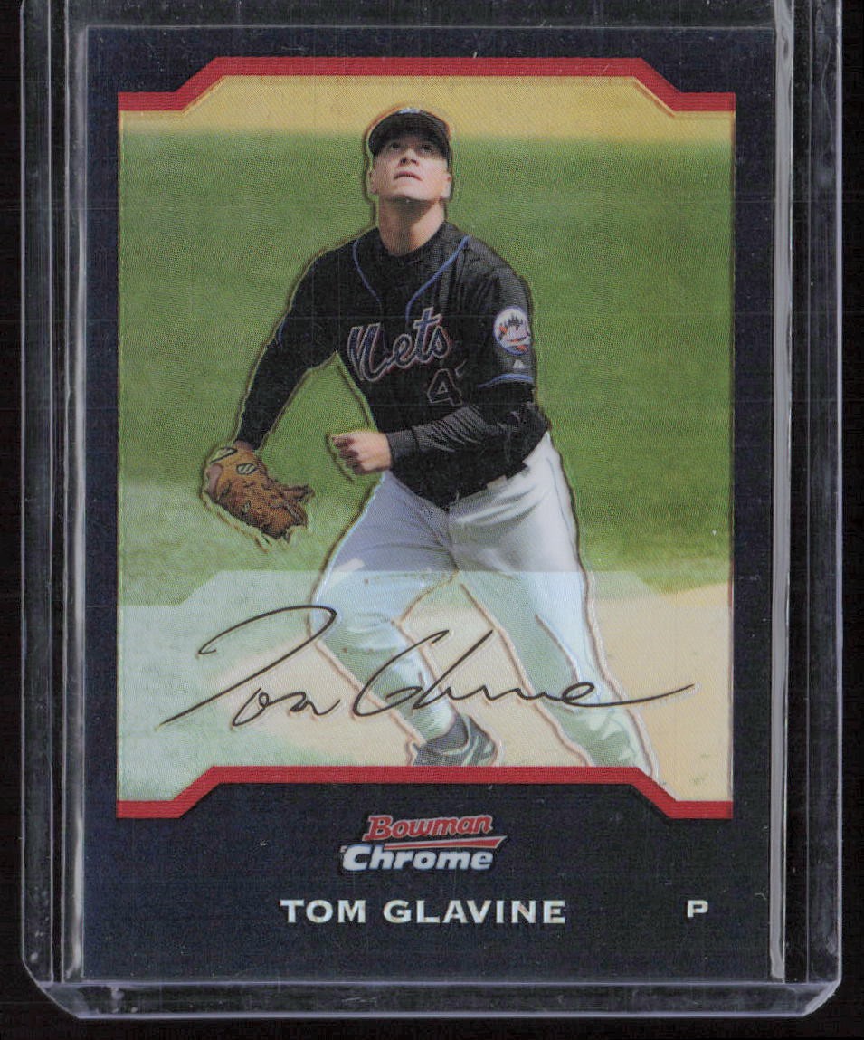 2004 Bowman Chrome Tom Glavine Refractors