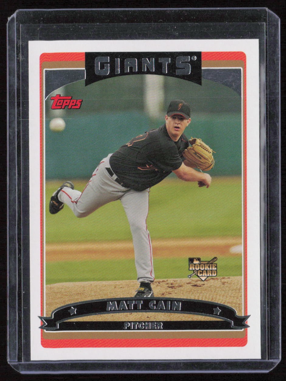 2006 Topps Matt Cain Rookie