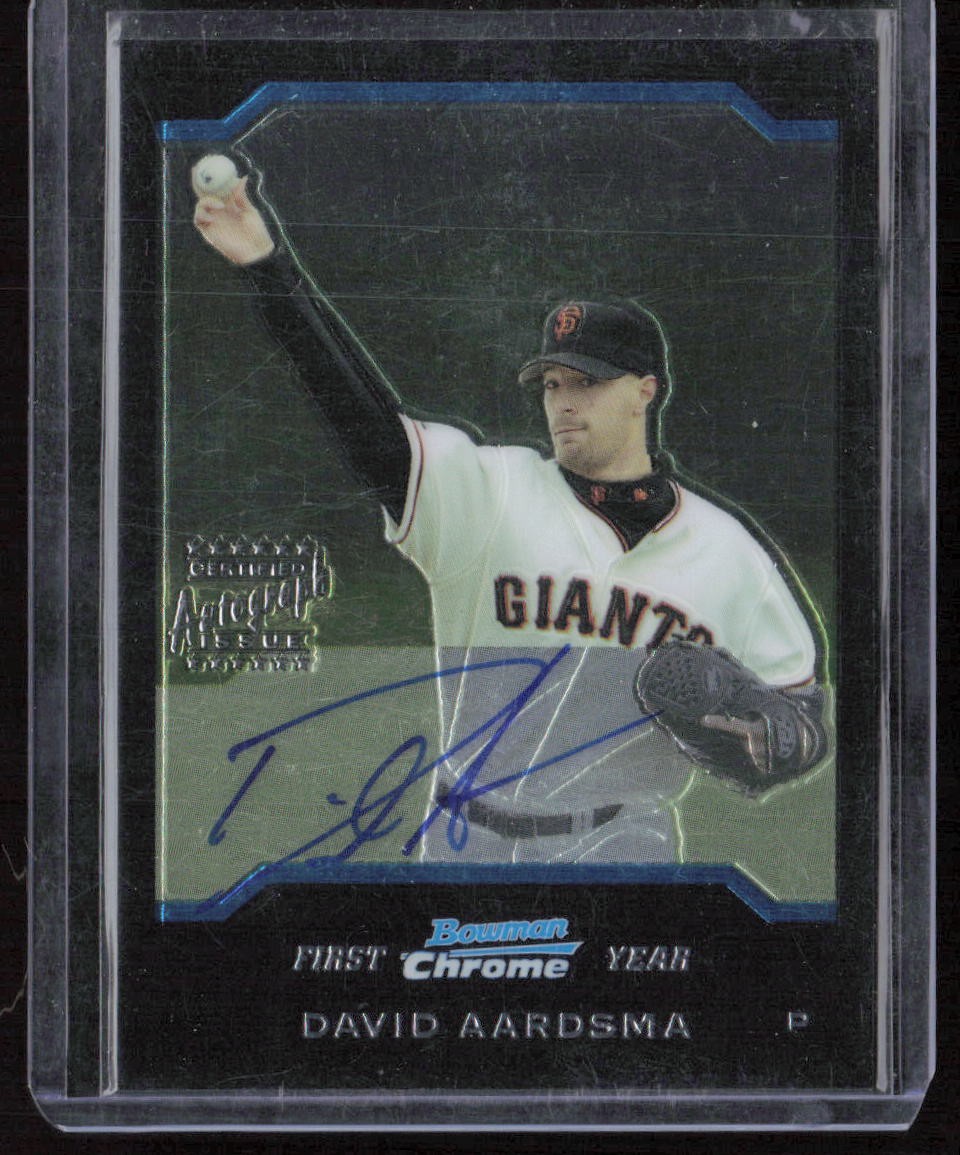 2004 Bowman Chrome David Aardsma Rookie