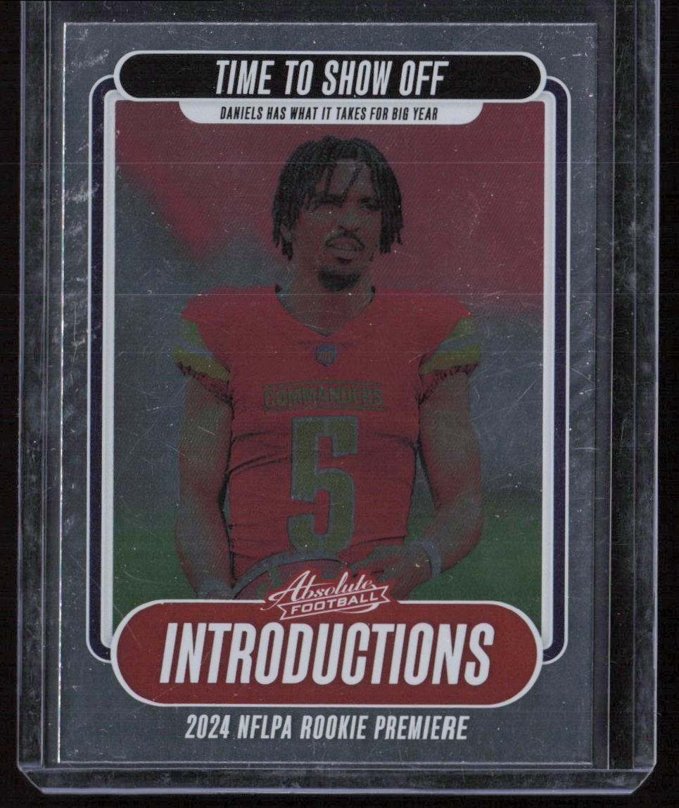 2024 Panini Absolute Jayden Daniels Introductions
