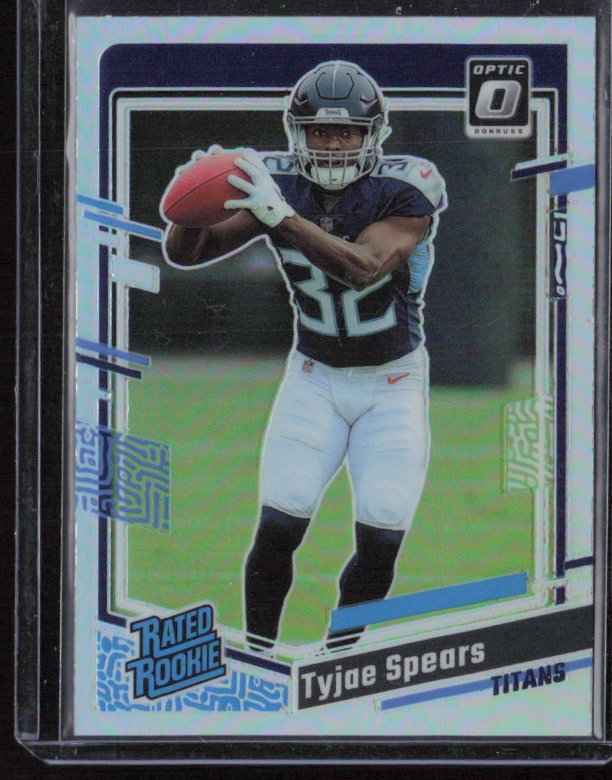 2023 Donruss Optic Tyjae Spears Holo Rookie