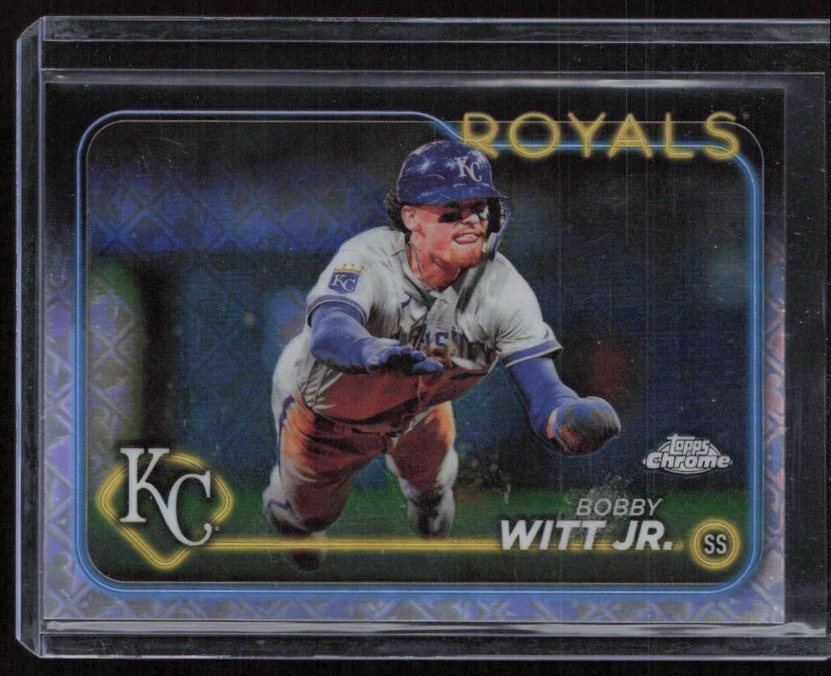 2024 Topps Chrome Logofractor Edition Bobby Witt Jr.