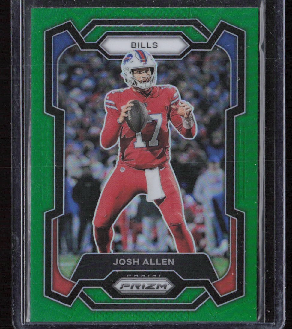 2023 Panini Prizm Josh Allen Green