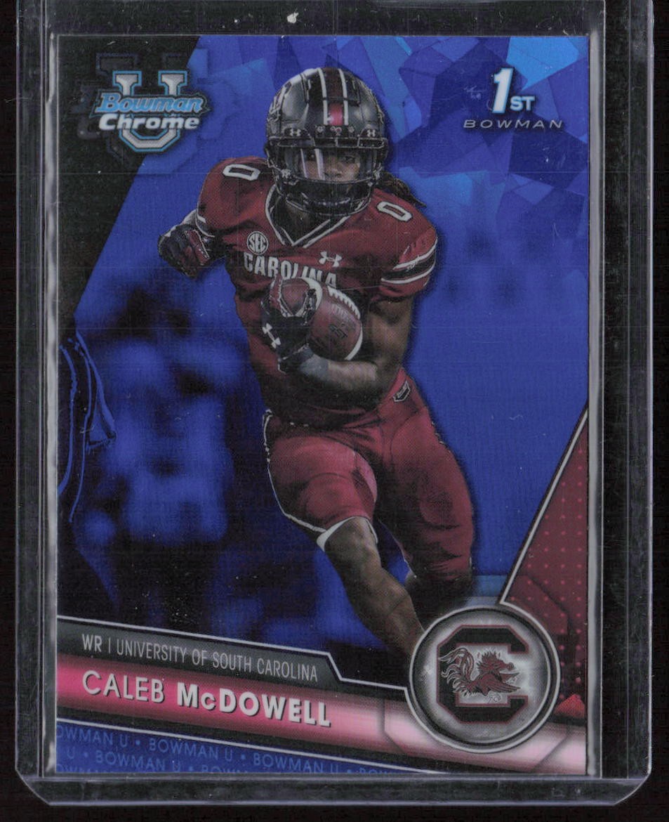 2023 Bowman University Chrome Sapphire Edition Caleb McDowell